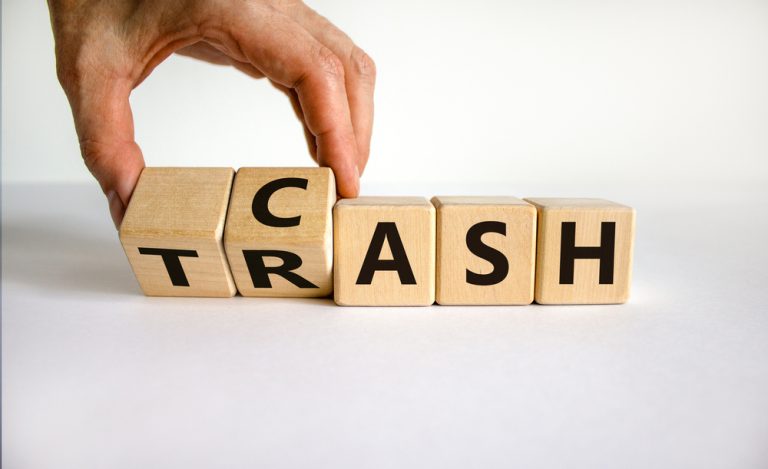trash into cash