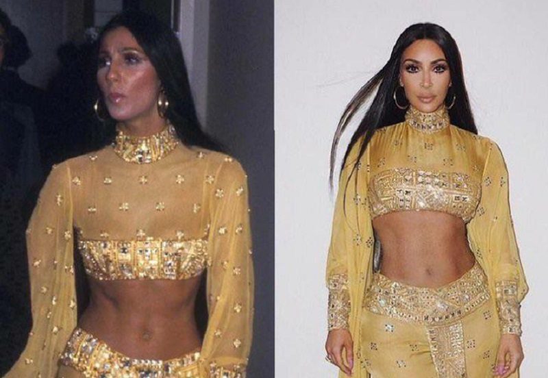 Kim Kardashian as Cher