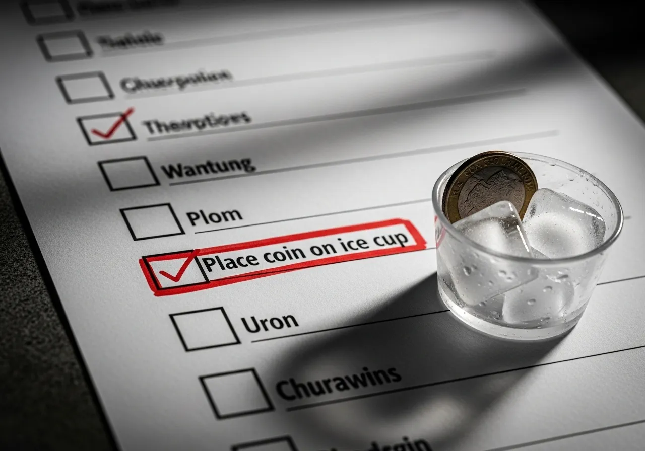 Checklist with 
